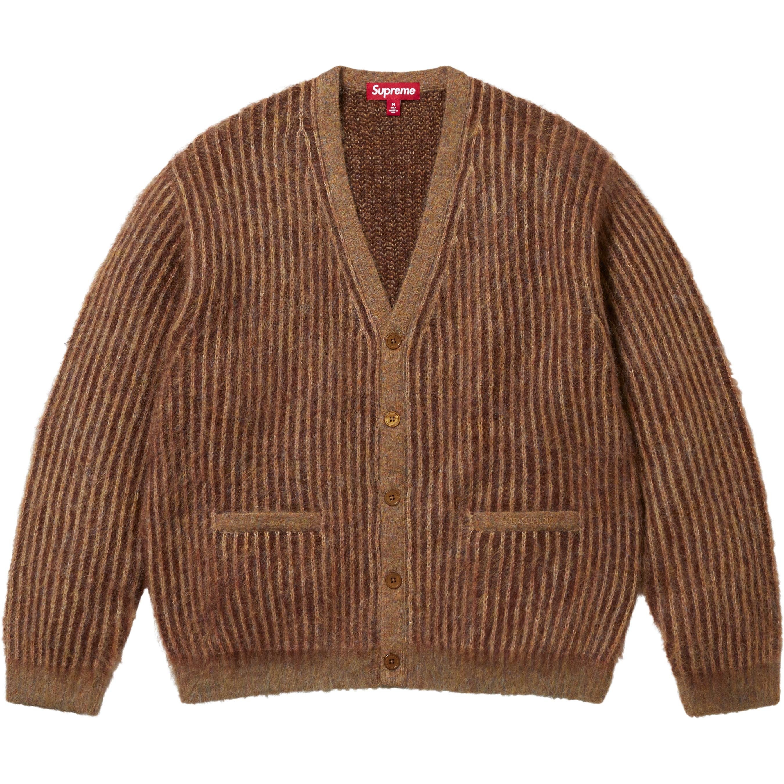 2-Tone Mohair Cardigan view 8